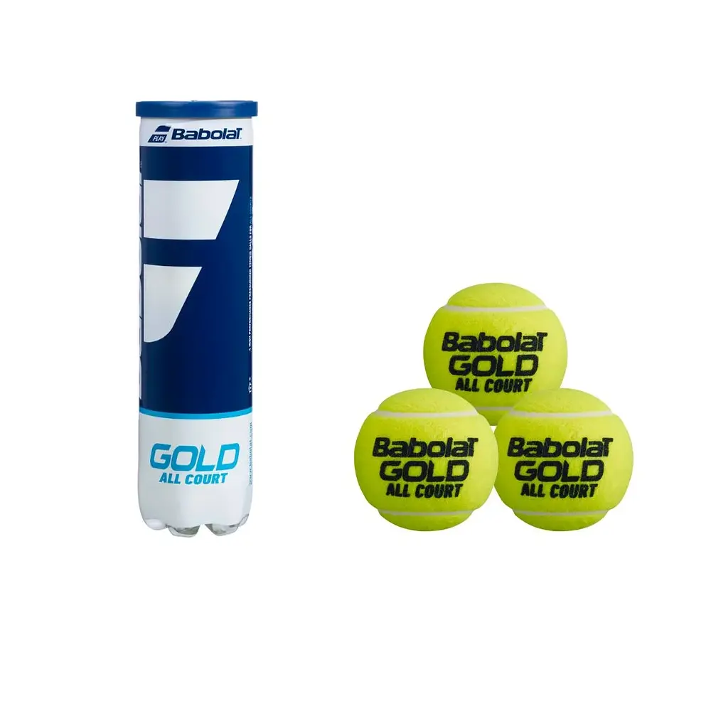 Pelota de tenis Babolat Gold All Court x3 en venta