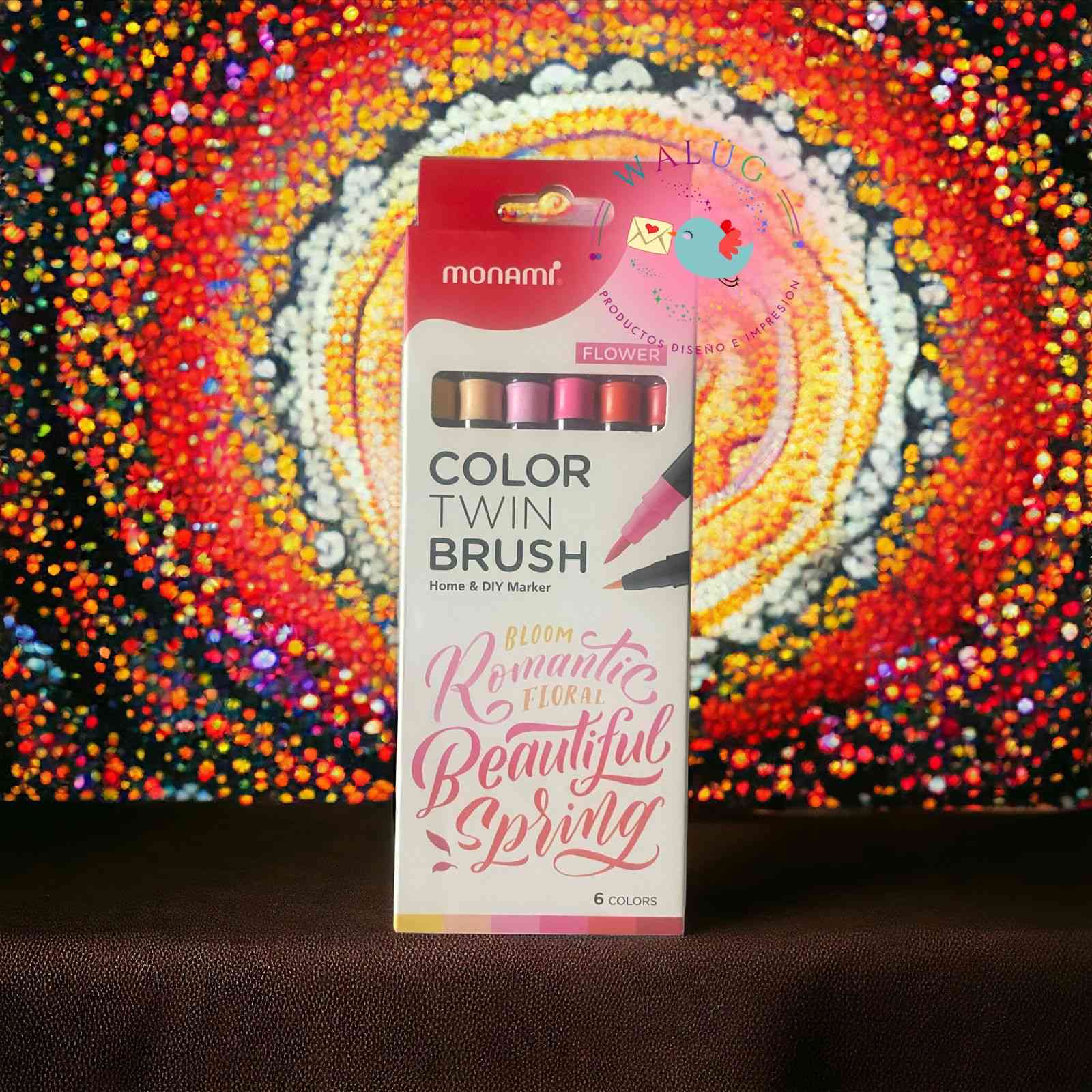 Brush pencs Monami flower en venta