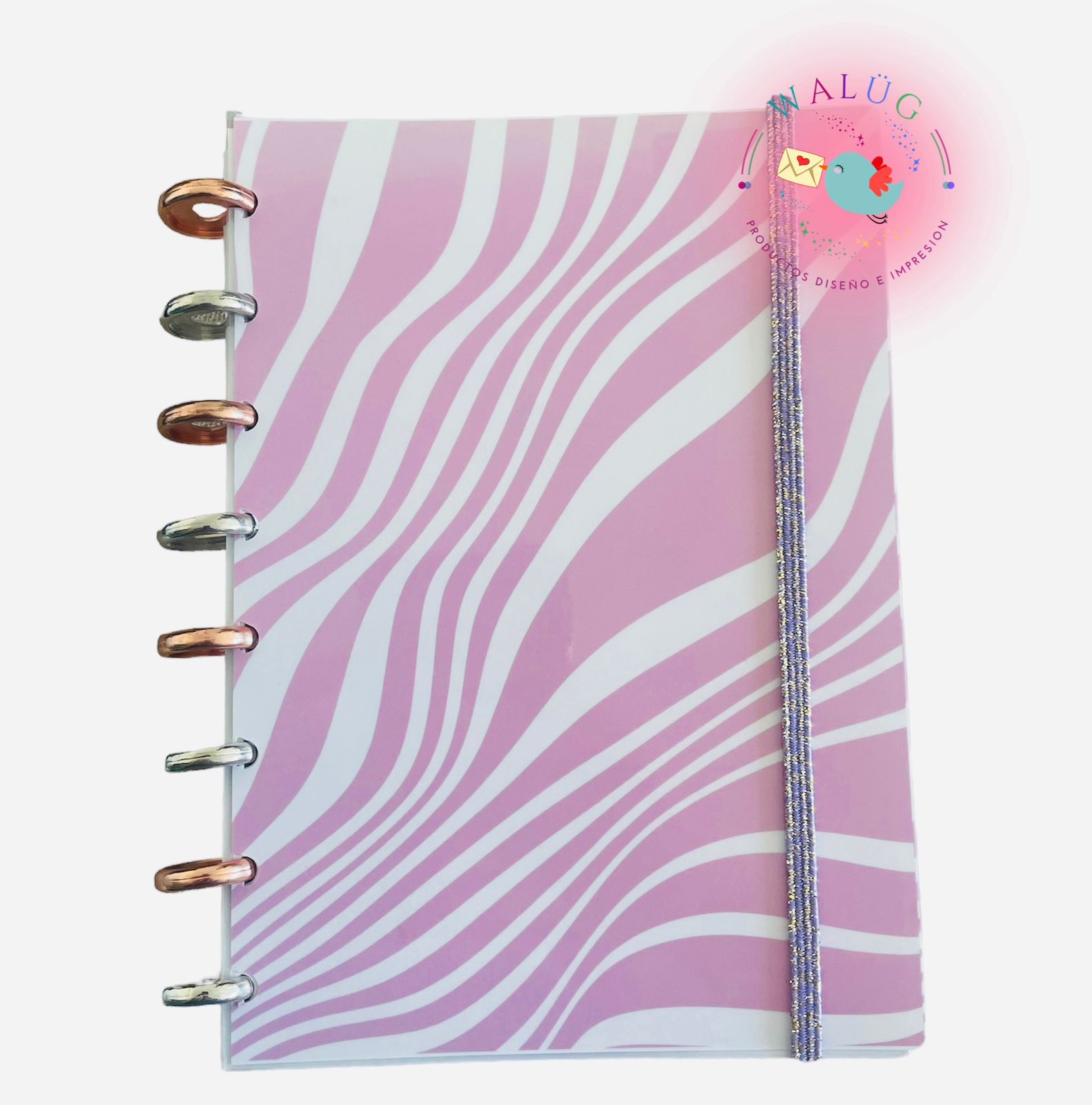 Cuaderno discos Rosa Cebra en venta